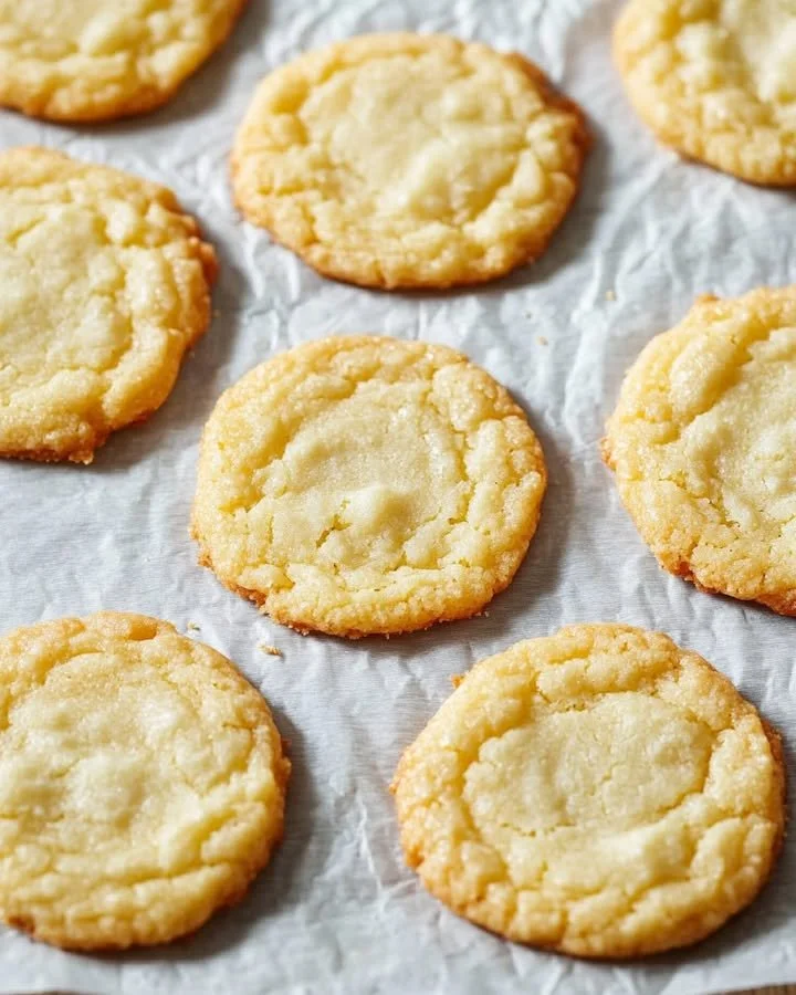 Deliciously soft cream cheese cookies with a light texture and creamy flavor