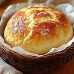 Freshly baked bread made using a quick 20-minute recipe