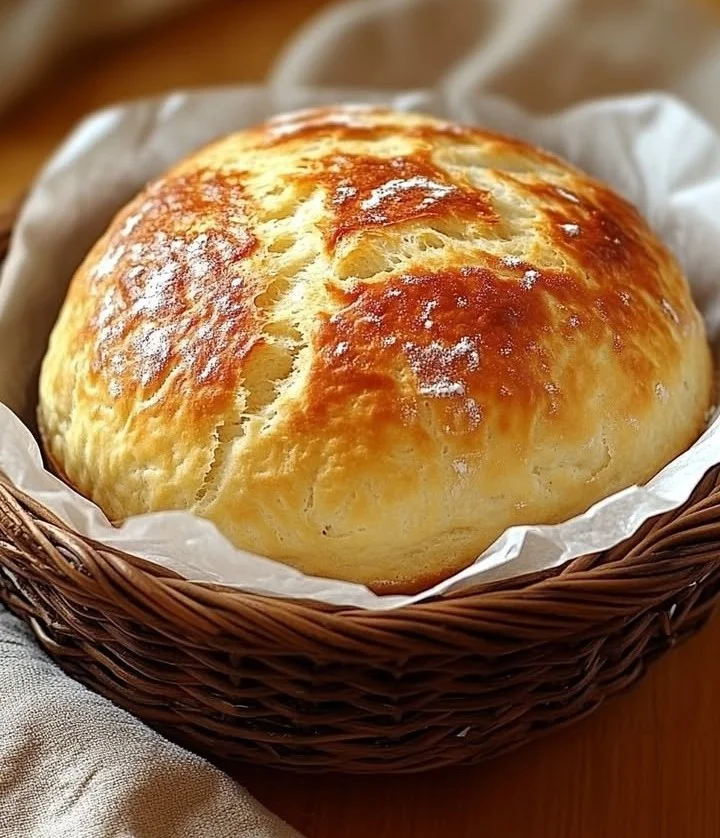Freshly baked bread made using a quick 20-minute recipe