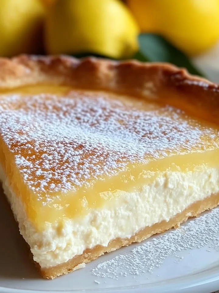 Deliciously baked Italian Ricotta Pie with a sweet twist, showcasing a golden crust.