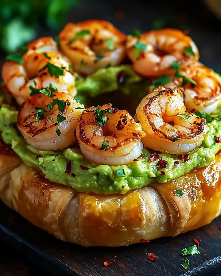 Puff Pastry Shrimp Crown - a delicious dish made with shrimp and flaky pastry.