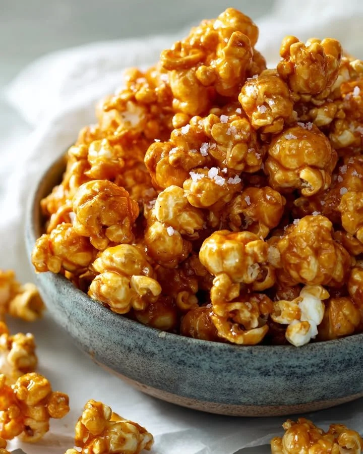 Delicious Sweet Heat Gochujang Caramel Crunch dessert featuring sweet and spicy flavors.