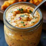 Bowl of tangy New Orleans Remoulade sauce with fresh herbs and spices
