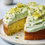 A beautifully decorated Grand Finale Cake with layers of chocolate and vanilla frosting