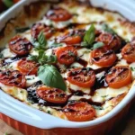 Delicious Three-Cheese Tomato Bruschetta Dip served with crispy bread slices